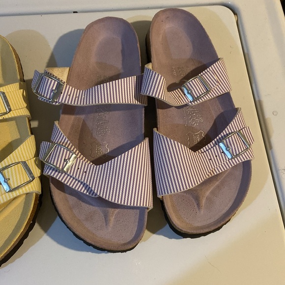 Birk’s levender and white stripes new never worn size 41 - Picture 3 of 8